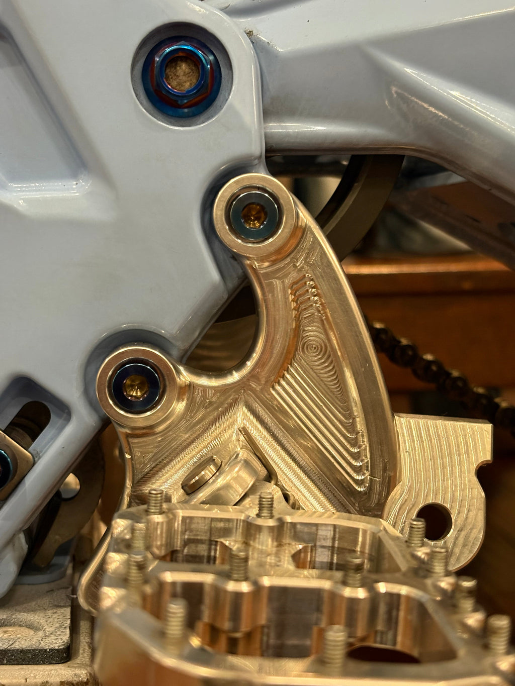 All Emoto Peg Bracket Titanium Bolts (set of 2)