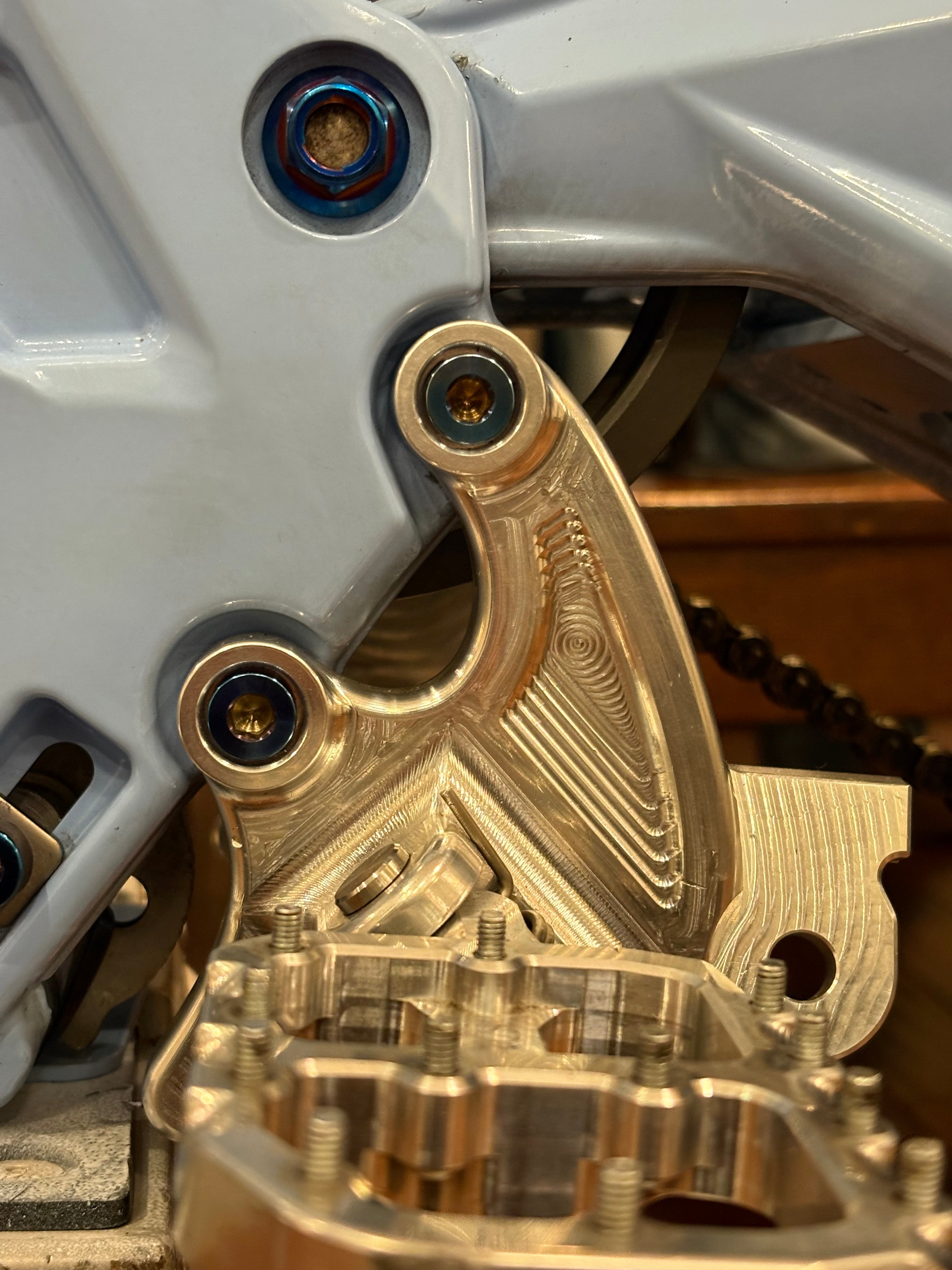 All Emoto Peg Bracket Titanium Bolts (set of 2)