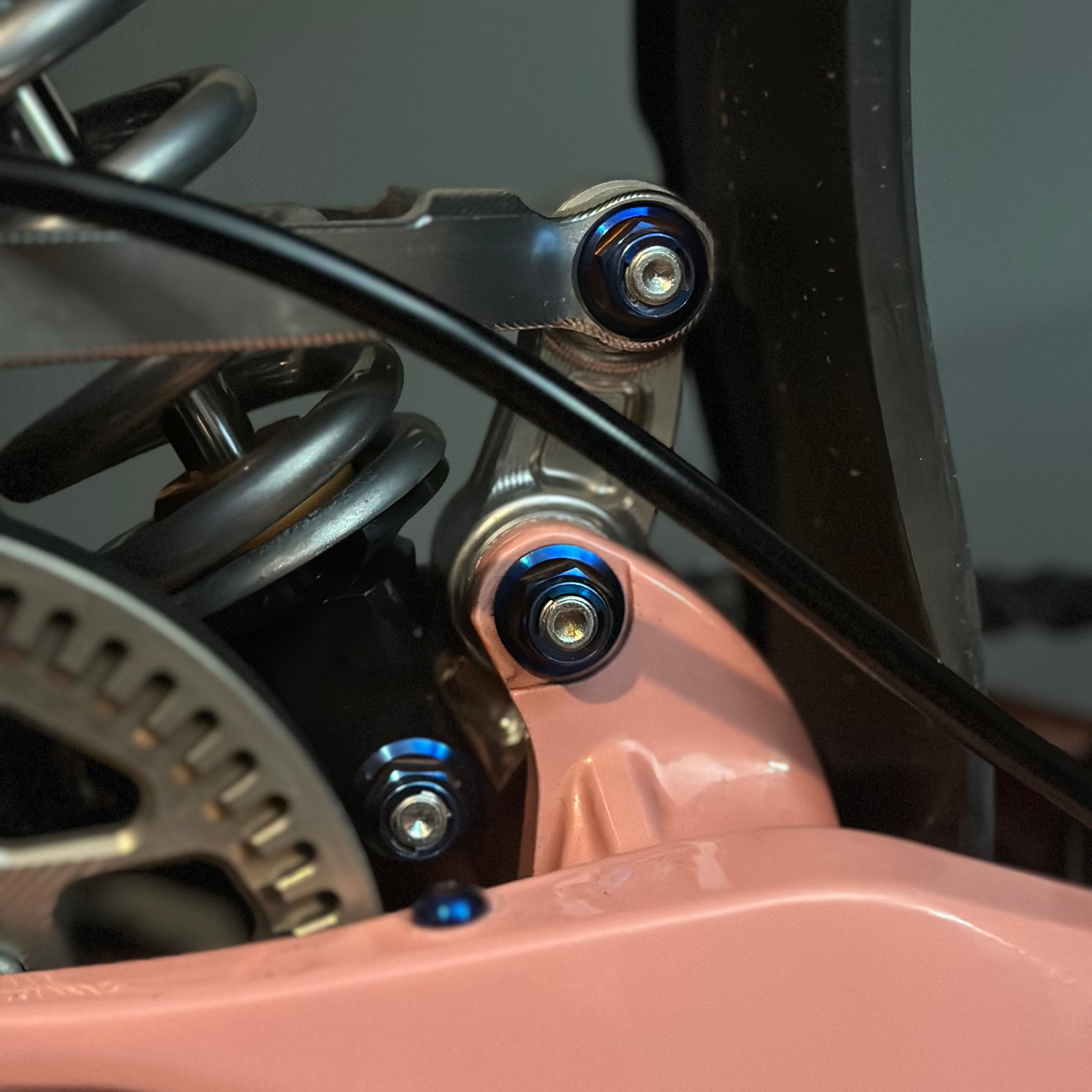 Titanium Linkage Nuts - Ultra Bee