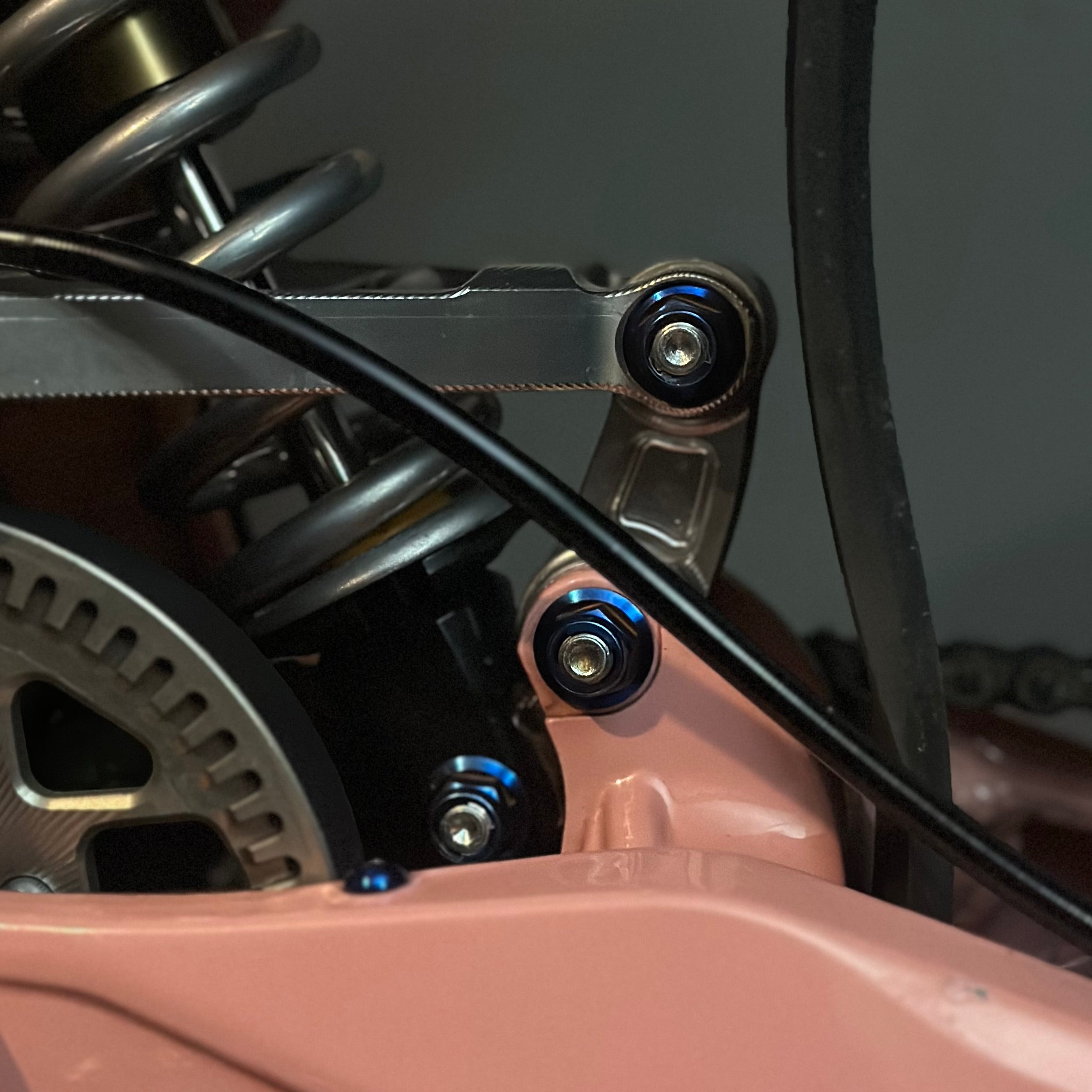 Titanium Linkage Nuts - Ultra Bee