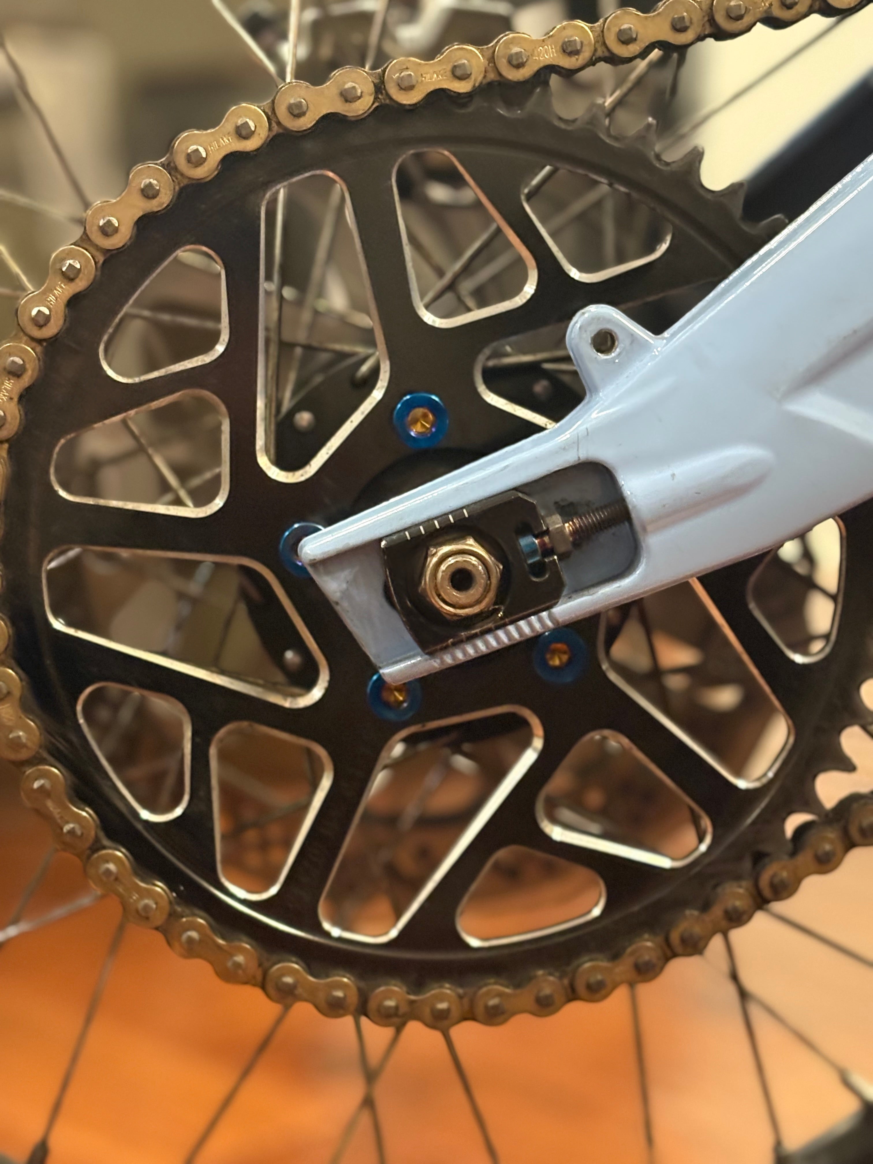 Sprocket Titanium Bolts (set of 5)